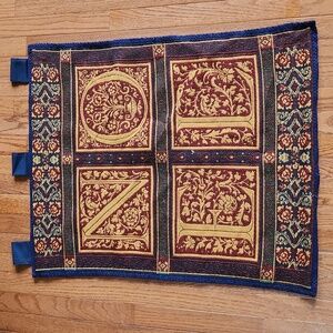 Vintage Christmas Tapestry Hanging NOEL